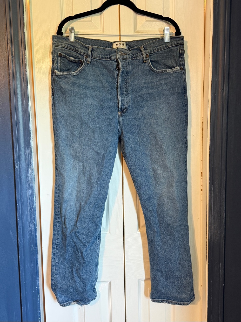 Agolde Riley Cropped Jeans